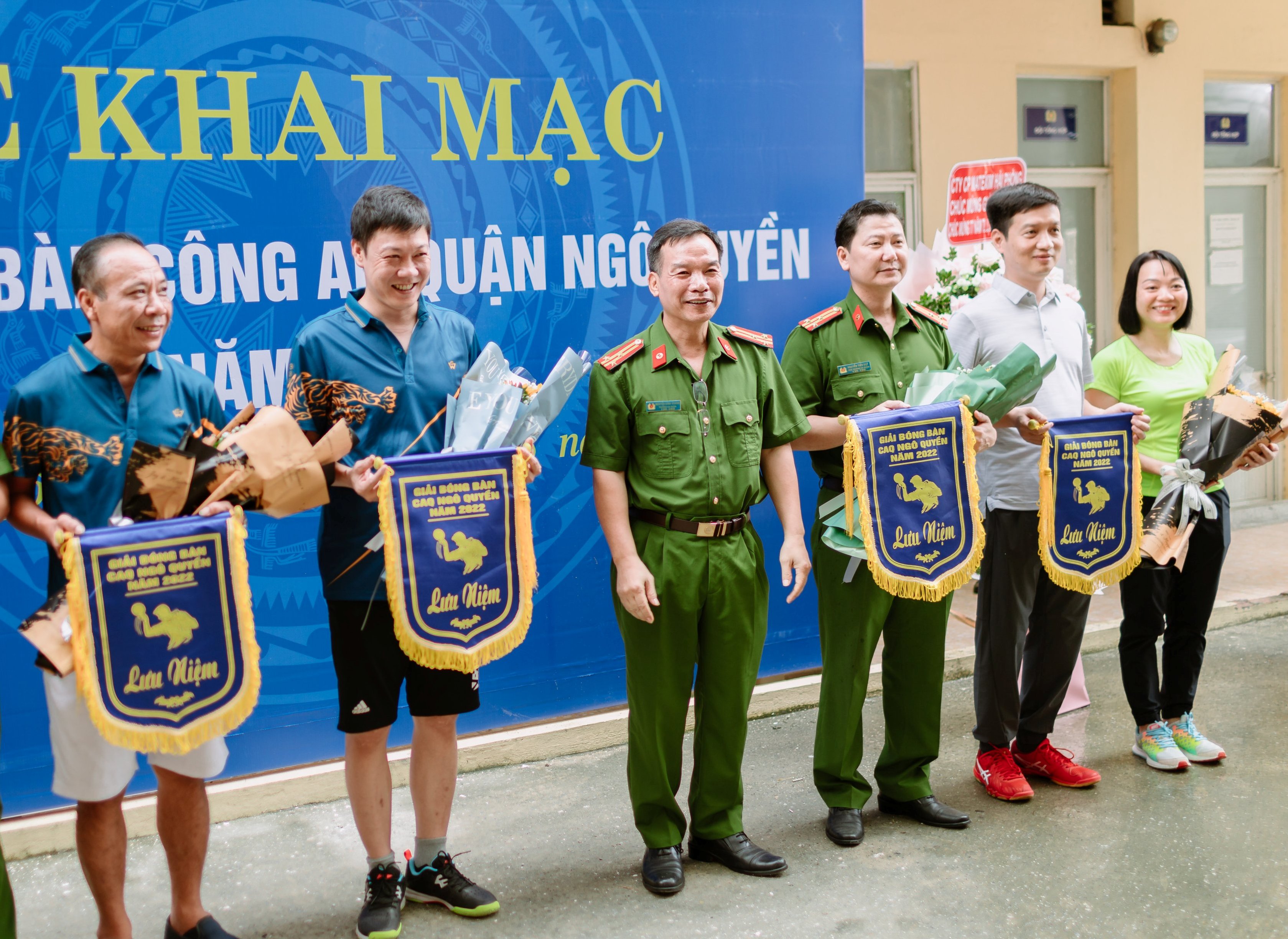 Công an quận Ngô Quyền: Tổ chức giải “Bóng bàn Công an quận Ngô Quyền năm 2022”